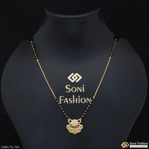 Glamorous_Design_Gold_Plated_Mangalsutra_For_Women_Style_A724