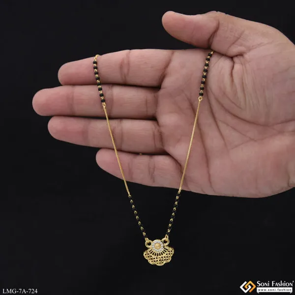 Glamorous_Design_Gold_Plated_Mangalsutra_For_Women_Style_A724