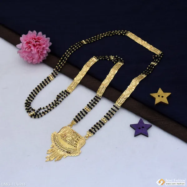 High_Class_Design_Gold_Plated_Mangalsutra_For_Women_Style_A955