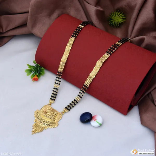 High_Class_Design_Gold_Plated_Mangalsutra_For_Women_Style_A955