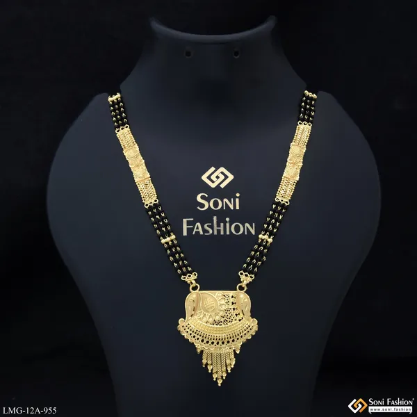 High_Class_Design_Gold_Plated_Mangalsutra_For_Women_Style_A955
