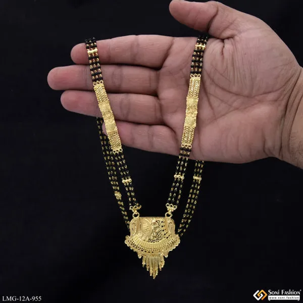 High_Class_Design_Gold_Plated_Mangalsutra_For_Women_Style_A955