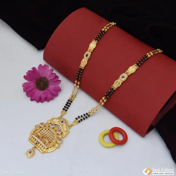 Fashionable_Gold_Plated_Mangalsutra_For_Women_Style_A684