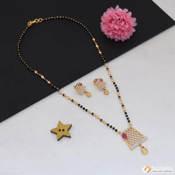 Best_Quality_Gold_Plated_Mangalsutra_Set_For_Women_Style_A604