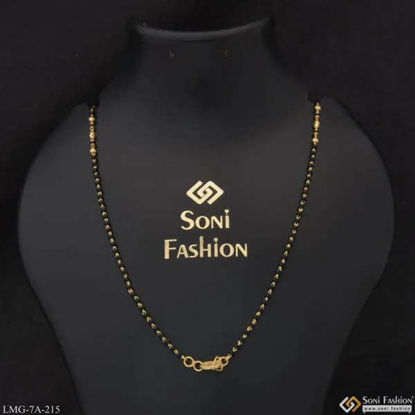 1_Gram_Gold_Plated_Hand_Finished_Design_Mangalsutra_Dori_For_Women_Style_A215