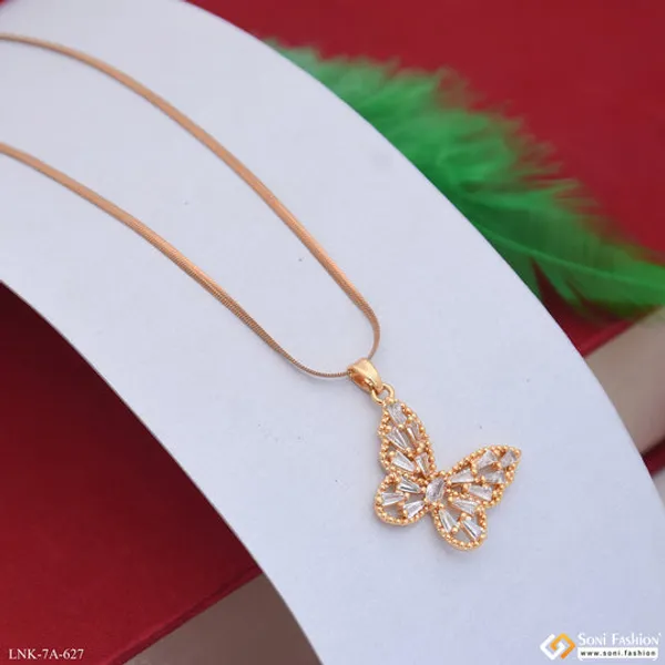 Stunning_Design_Rose_Gold_Color_Chain_Pendant_For_Ladies_Style_A627