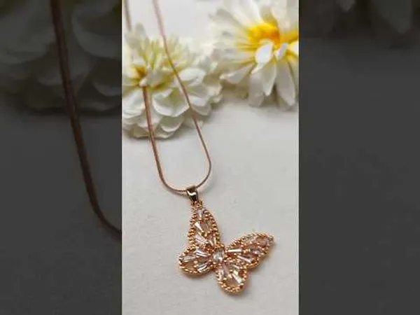 Stunning_Design_Rose_Gold_Color_Chain_Pendant_For_Ladies_Style_A627