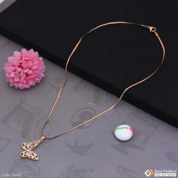 Stunning_Design_Rose_Gold_Color_Chain_Pendant_For_Ladies_Style_A627