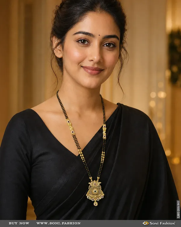 Latest_Design_Gold_Plated_Mangalsutra_For_Women_Style_A941