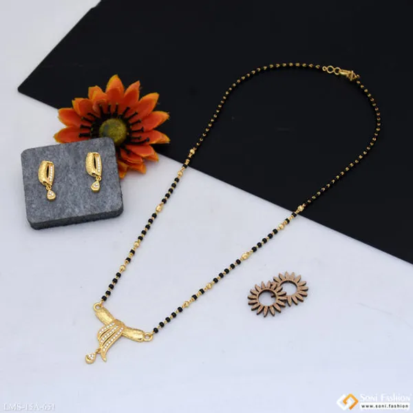 Cool_Design_Gold_Plated_Mangalsutra_Set_For_Women_Style_A651
