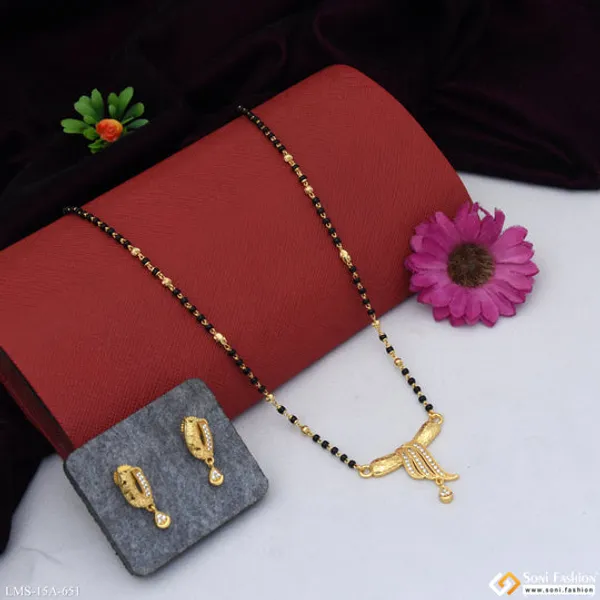 Cool_Design_Gold_Plated_Mangalsutra_Set_For_Women_Style_A651
