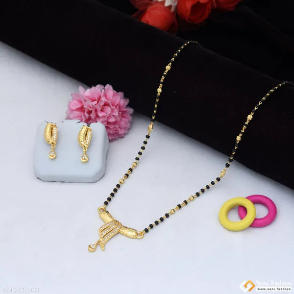 Cool_Design_Gold_Plated_Mangalsutra_Set_For_Women_Style_A651