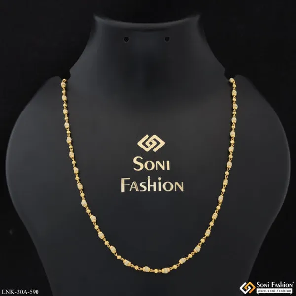 1_Gram_Gold_Plated_Lovely_Design_Tulsi_Mala_For_Women_Style_A590