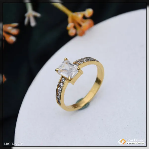 1_Gram_Gold_Plated_Sparkling_Design_Ring_For_Ladies_Style_A260