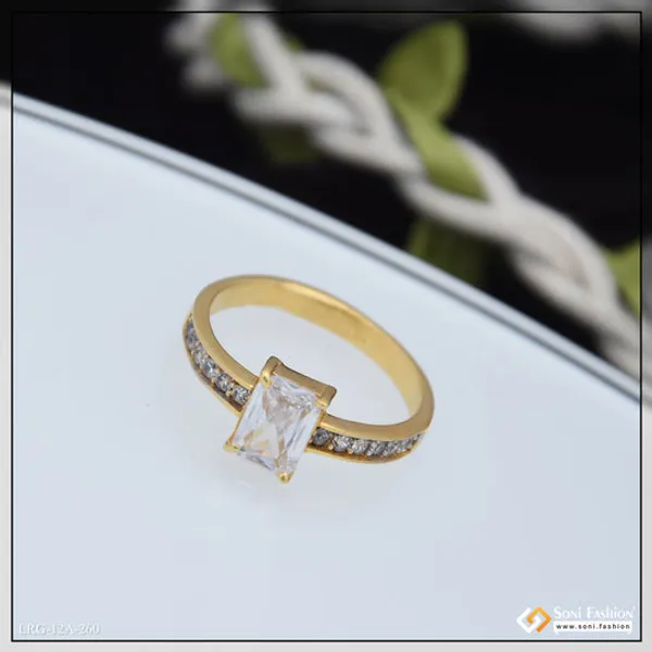 1_Gram_Gold_Plated_Sparkling_Design_Ring_For_Ladies_Style_A260