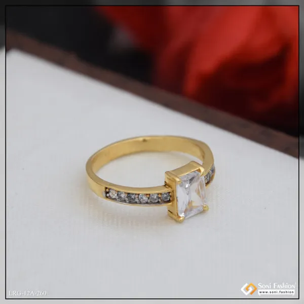 1_Gram_Gold_Plated_Sparkling_Design_Ring_For_Ladies_Style_A260