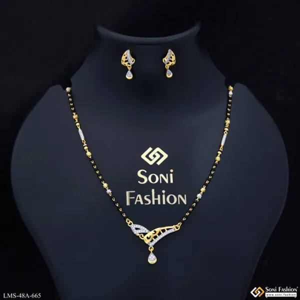 1_Gram_Gold_Plated_Fashion_Forward_Mangalsutra_Set_For_Women_Style_A665