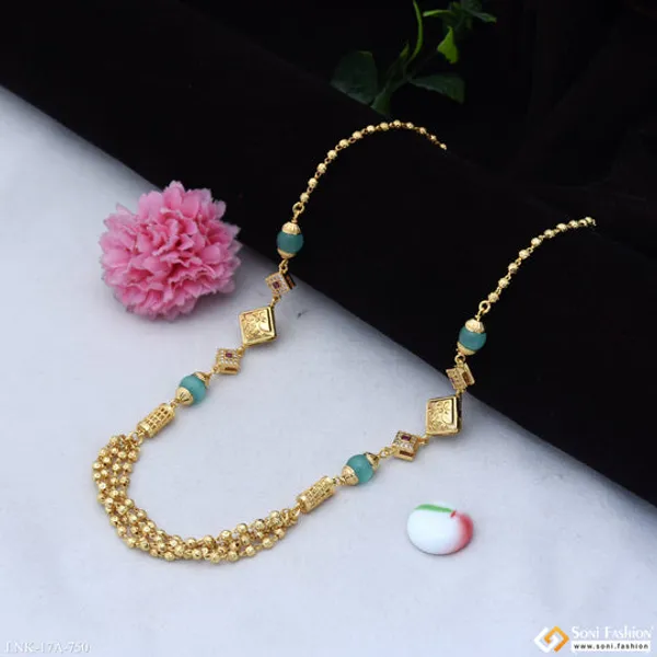 Beautiful_Design_Gold_Plated_Mala_For_Women_Style_A750