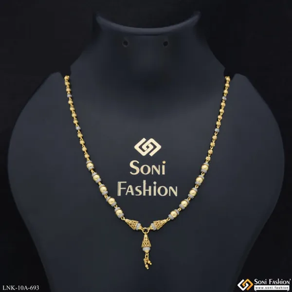 Chic_Design_Gold_Plated_Necklace_For_Ladies_Style_A693