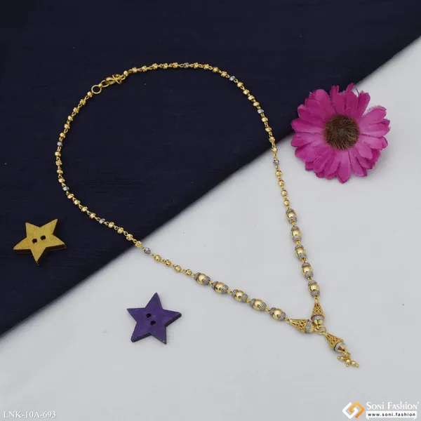 Chic_Design_Gold_Plated_Necklace_For_Ladies_Style_A693