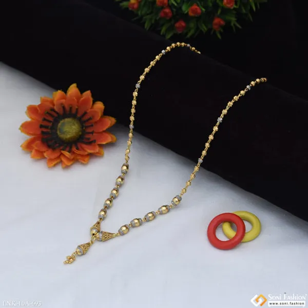 Chic_Design_Gold_Plated_Necklace_For_Ladies_Style_A693