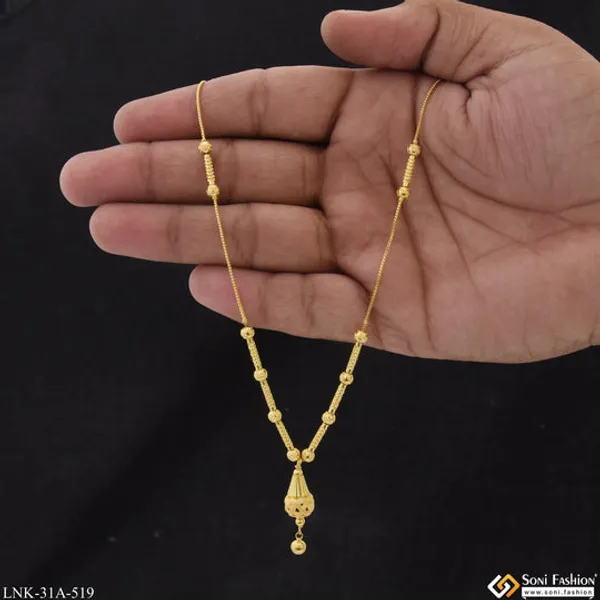 1_Gram_Gold_Plated_Graceful_Design_Necklace_For_Ladies_Style_A519