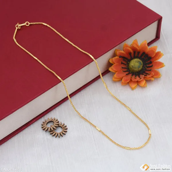 Beautiful_Design_Gold_Plated_Chain_For_Ladies_Style_A676