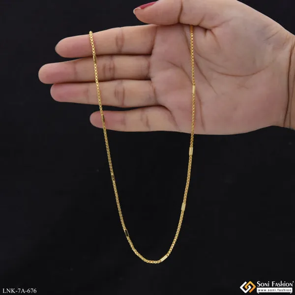 Beautiful_Design_Gold_Plated_Chain_For_Ladies_Style_A676