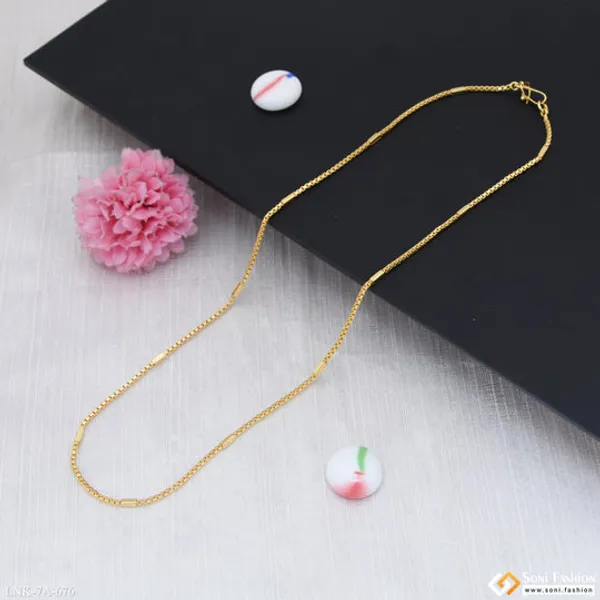 Beautiful_Design_Gold_Plated_Chain_For_Ladies_Style_A676