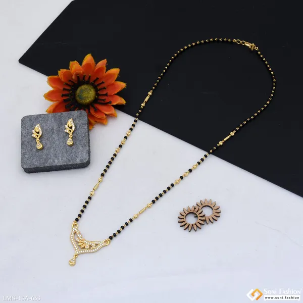 Fashionable_Gold_Plated_Mangalsutra_Set_For_Women_Style_A653