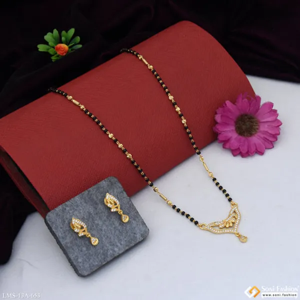 Fashionable_Gold_Plated_Mangalsutra_Set_For_Women_Style_A653
