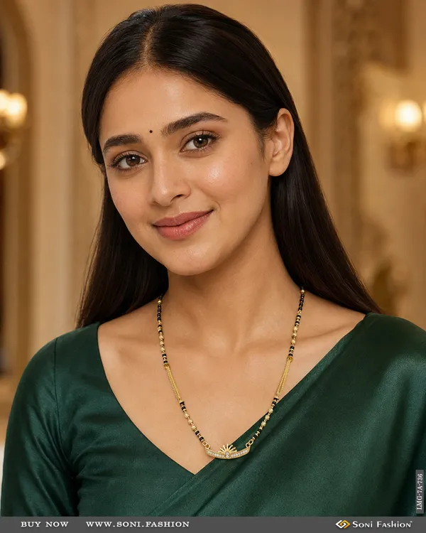 Sparkling_Design_Gold_Plated_Mangalsutra_For_Women_Style_A736