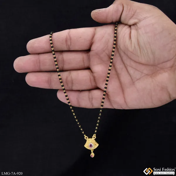 Stunning_Design_Gold_Plated_Mangalsutra_For_Women_Style_A920