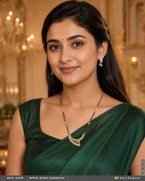 1_Gram_Gold_Plated_Best_Quality_Mangalsutra_Set_For_Women_Style_A536