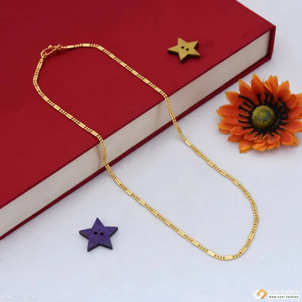 Eye_Catching_Design_Gold_Plated_Chain_For_Women_Style_A785