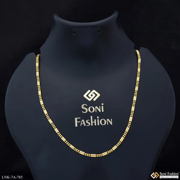 Eye_Catching_Design_Gold_Plated_Chain_For_Women_Style_A785