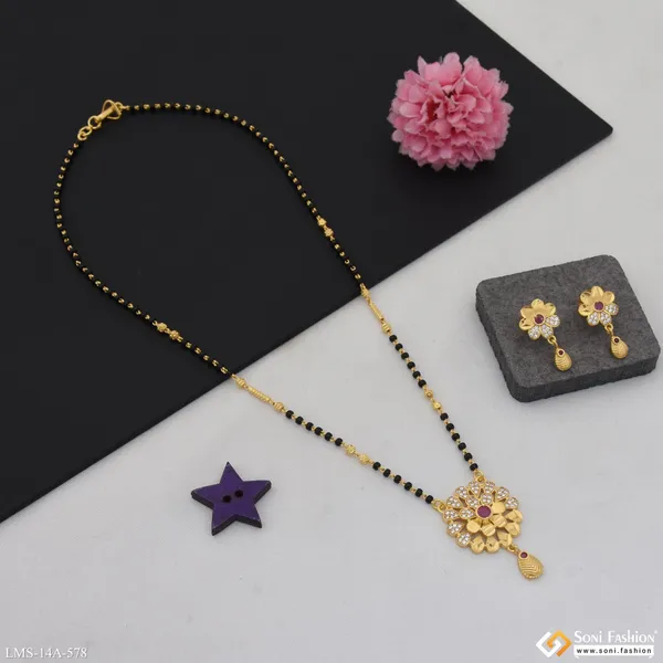 Brilliant_Design_Gold_Plated_Mangalsutra_Set_For_Women_Style_A578