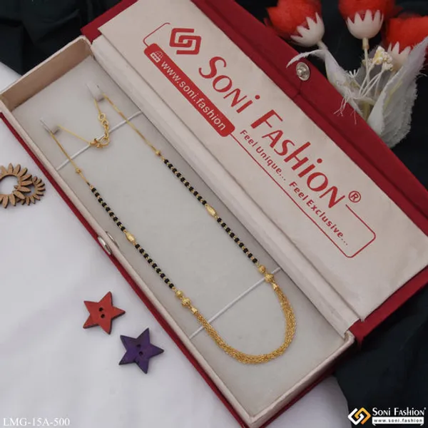 1_Gram_Gold_Plated_With_Diamond_New_Style_Mangalsutra_For_Women_Style_A500
