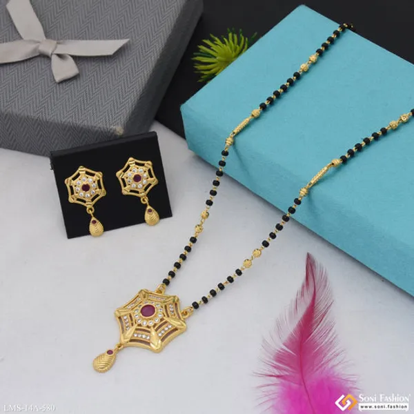 Superior_Quality_Gold_Plated_Mangalsutra_Set_For_Women_Style_A580