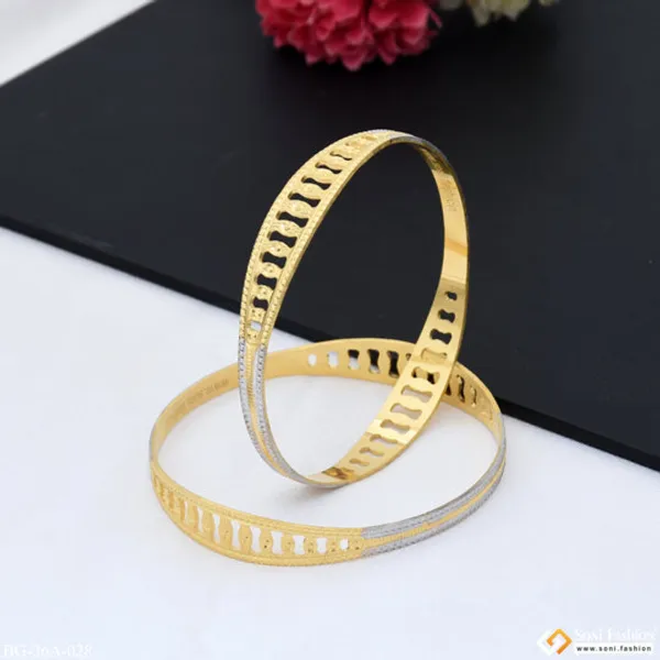 1_Gram_Gold_Plated_Magnificent_Design_Designer_Bangles_For_Lady_Style_A028