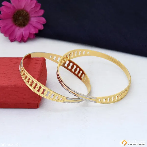 1_Gram_Gold_Plated_Magnificent_Design_Designer_Bangles_For_Lady_Style_A028
