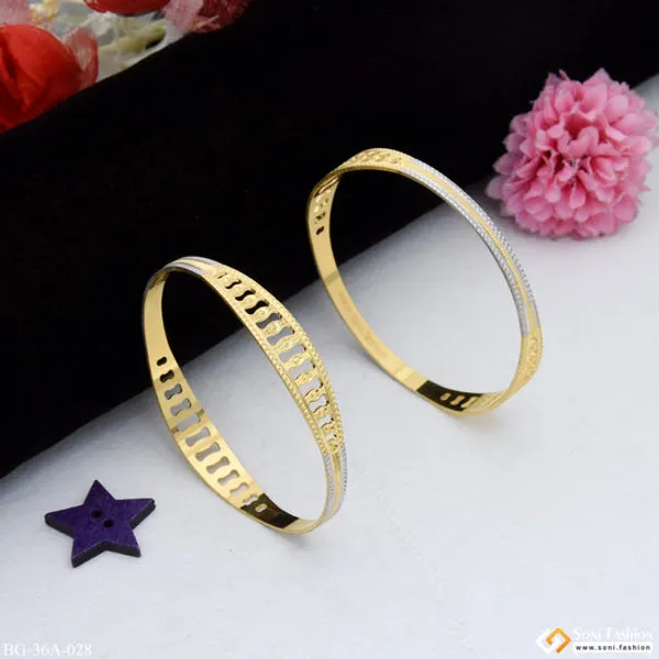 1_Gram_Gold_Plated_Magnificent_Design_Designer_Bangles_For_Lady_Style_A028