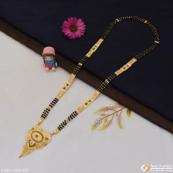 Sparkling_Design_Fashionable_Gold_Plated_Mangalsutra_For_Women_Style_A430