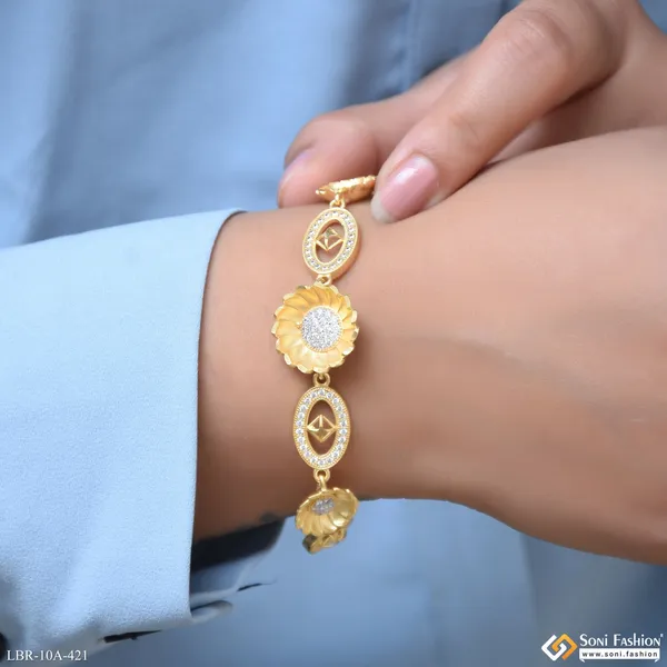 Beautiful_Design_Gold_Plated_Bracelet_For_Ladies_Style_A421