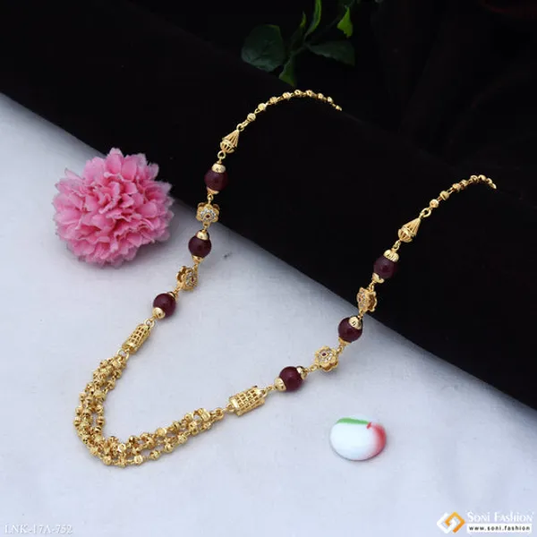 Charming_Design_Gold_Plated_Mala_For_Women_Style_A752