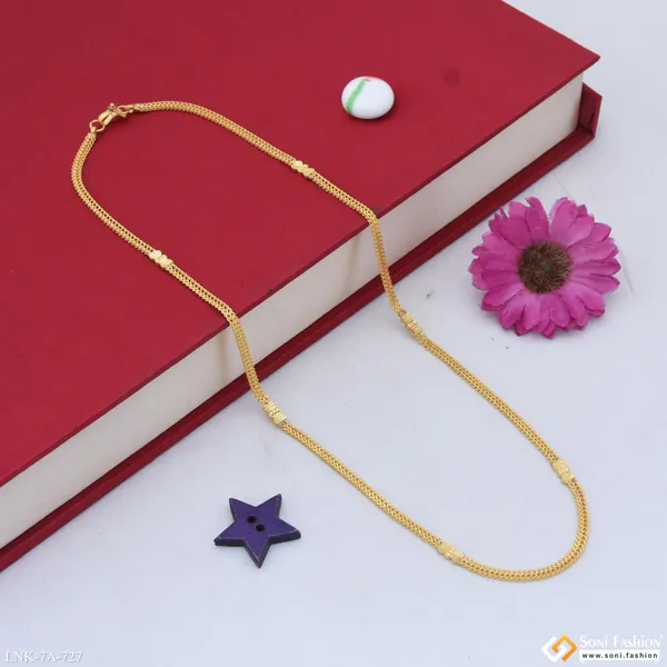 Exclusive_Design_Gold_Plated_Chain_For_Ladies_Style_A727