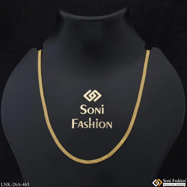 1_Gram_Gold_Plated_Chic_Design_Fashion_Forward_Chain_For_Ladies_Style_A465