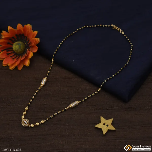 Casual_Design_Gold_Plated_Mangalsutra_For_Women_Style_A805