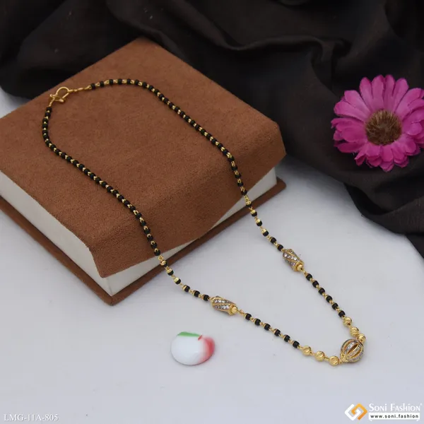 Casual_Design_Gold_Plated_Mangalsutra_For_Women_Style_A805
