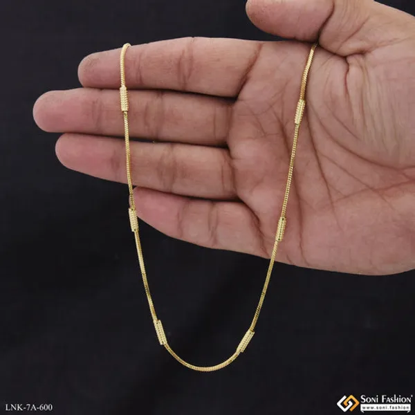 Artisanal_Design_Gold_Plated_Chain_For_Ladies_Style_A600
